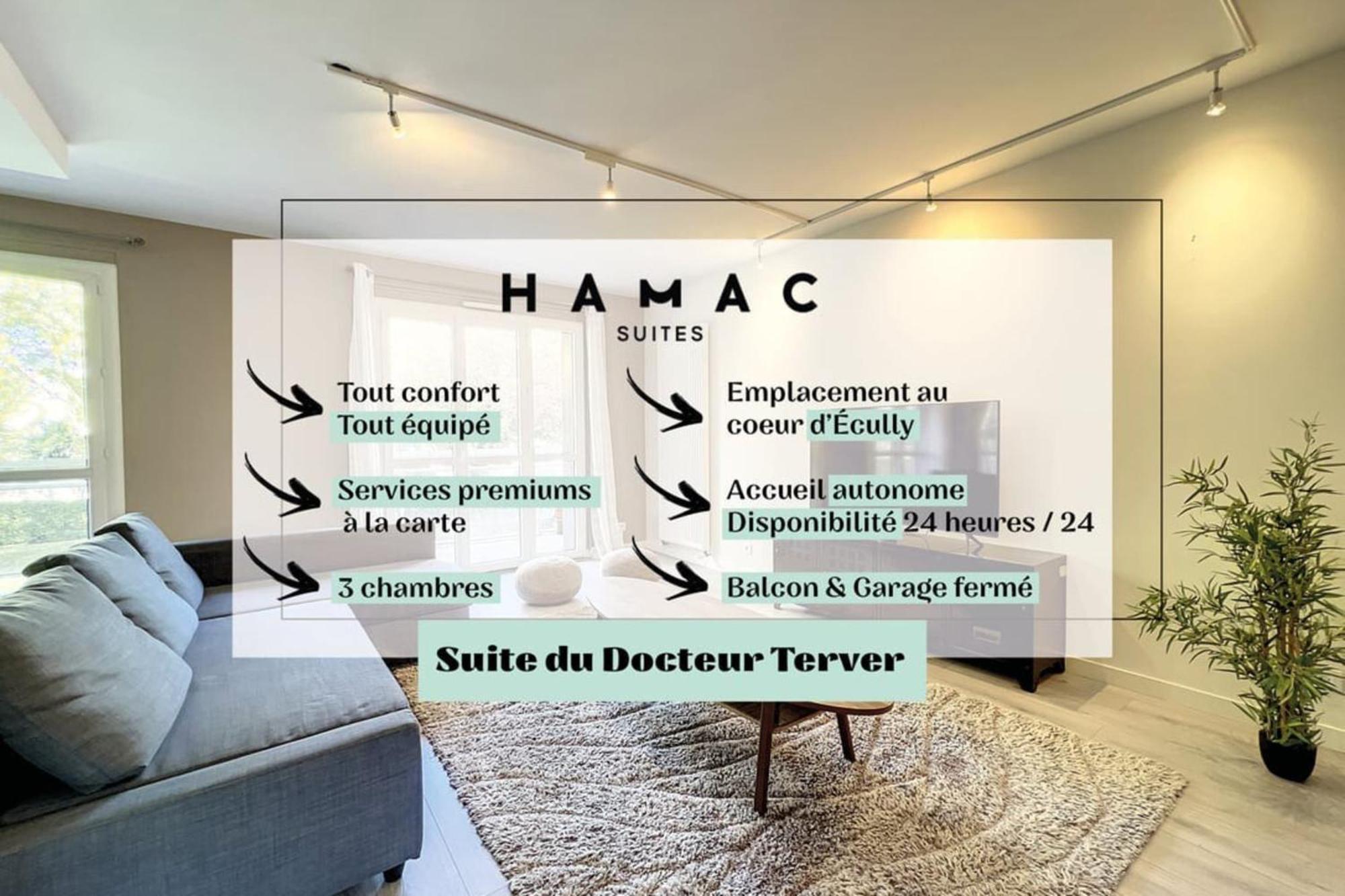 Hamac Suites - Docteur Terver - 6 People Ecully Ngoại thất bức ảnh